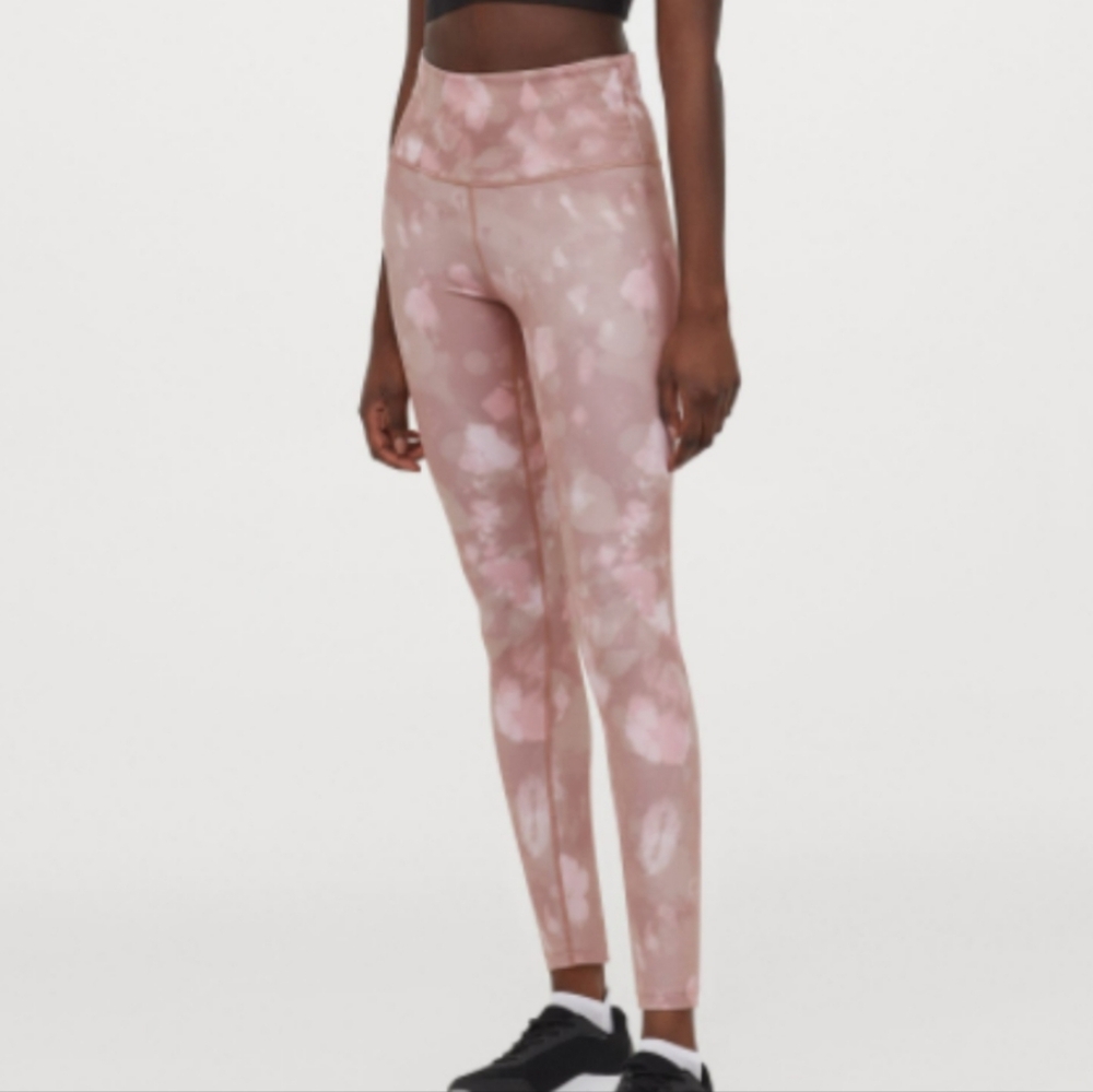 H&M Pink Tie-Dye Leggings